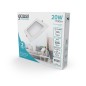 Светильник Elementary Downlight 20Вт 4000К IP20 1700лм 170-260В 170х26 квадрат монтаж бел. LED GAUSS 998420218 Светильник Elementary Downlight 20Вт 4000К IP20 1700лм 170-260В 170х26 квадрат монтаж бел. LED GAUSS 998420218