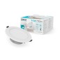 Светильник светодиодный Elementary Downlight 9.5Вт 4000К IP54 790лм 185-250В 110х44мм ДВО кругл. встраив. бел. GAUSS 999420209 Светильник светодиодный Elementary Downlight 9.5Вт 4000К IP54 790лм 185-250В 110х44мм ДВО кругл. встраив. бел. GAUSS 999420209
