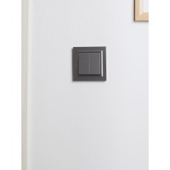 Рамка 1-м BRITE РУ-1-БрС сталь IEK BR-M12-K46