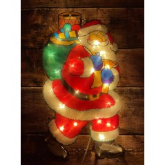 Фигура светодиодная "Дед Мороз" 20LED 220В IP44 ЭРА Б0041938