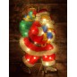 Фигура светодиодная "Дед Мороз" 20LED 220В IP44 ЭРА Б0041938