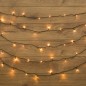 Гирлянда светодиодная "Твинкл Лайт" 6м 40LED тепл. бел. 5.1Вт 220-240В IP20 с контроллером 8 режимов провод ПВХ темн. зел. Neon-