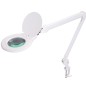 Лупа на струбцине круглая 5D с подсветкой 72LED регулировка яркости бел. Rexant 31-0532