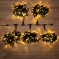 Гирлянда светодиодная "LED ClipLight" 5 нитей х20м 665LED тепл. бел. 50Вт 24В IP65 эффект мерцания flashing бел. Neon-Night 323-