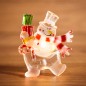 Фигура светодиодная "Снеговик с подарком" 75х90х10мм 1LED RGB 0.1Вт 4.5В IP20 на присоске элементы питания 2хCR2032 (в компл.) N Фигура светодиодная "Снеговик с подарком" 75х90х10мм 1LED RGB 0.1Вт 4.5В IP20 на присоске элементы питания 2хCR2032 (в компл.) N