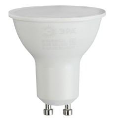 Лампа светодиодная MR16-9W-865-GU10 R (диод софит 9Вт холодн. GU10) (10/100/4000) Эра Б0045352