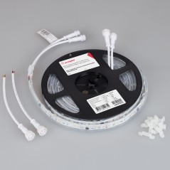 Лента светодиодная герметичная SPI-P-B30-12mm 12V RGB-PX3 7.2Вт/м IP66 5060 бегущий огонь (уп.5м) Arlight 026370(3)