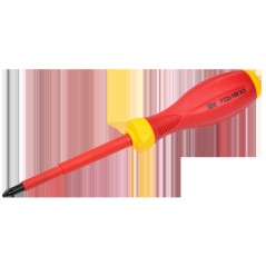 Отвертка диэлектрическая крестовая PZ2х100 K3 1000В ARMA2L 3 IEK A2L3-SC30-K3-PZ-20-100