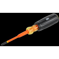 Отвертка диэлектрическая SLIM PH1х80 Т3 ARMA2L 5 IEK A2L5-SC31-T3-PH-10-080