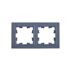 Рамка 2-м BRITE РУ-2-БрМ маренго IEK BR-M22-K35