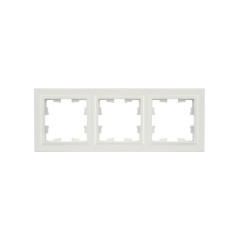 Рамка 3-м BRITE РУ-3-БрЖ жемчуж. IEK BR-M32-K36
