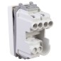 Выключатель модульный 1-кл. 1мод. Avanti "Белое облако" 16А IP20 бел. DKC 4400101 Выключатель модульный 1-кл. 1мод. Avanti "Белое облако" 16А IP20 бел. DKC 4400101