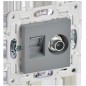 Розетка двойная TV+RJ45 кат.6E SKANDY SK-A15Gr сер. IEK SK-AK20-2-K03 Розетка двойная TV+RJ45 кат.6E SKANDY SK-A15Gr сер. IEK SK-AK20-2-K03
