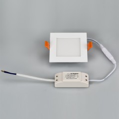 Светильник светодиодный DL-93x93M-5W Warm White IP40 металл Arlight 020123