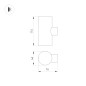 Светильник светодиодный LGD-RAY-WALL-TWIN-R46-2x3W Day4000 (GR 24 deg 230В) IP65 метал. Arlight 033307 Светильник светодиодный LGD-RAY-WALL-TWIN-R46-2x3W Day4000 (GR 24 deg 230В) IP65 метал. Arlight 033307