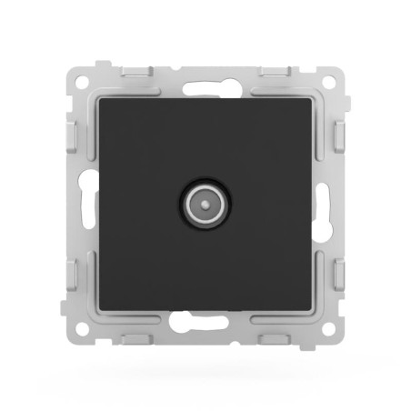 Розетка TV оконечная СП Pixel 1DB механизм карбон TOKOV ELECTRIC TKE-PX-A1O-C14