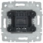 Выключатель 1-кл. СП BRITE ВС10-1-1-БрБ 10А с индик. механизм бел. IEK BR-V10-1-10-K01