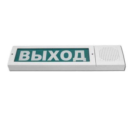Табло светозвуковое М-12-З исп.2 "Выход" Элтех-Сервис 00000000052