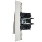 Выключатель 1-кл. СП BRITE ВСР10-1-0-БрБ 10А в сборе бел. IEK BR-V10-0-10-K01-F Выключатель 1-кл. СП BRITE ВСР10-1-0-БрБ 10А в сборе бел. IEK BR-V10-0-10-K01-F