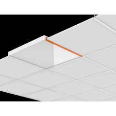 Светильник светодиодный A070 2.0 595х595х50 35Вт 4000К IP40 встраив. накладной офисный с опаловым рассеив. диммер DALI VARTON V1