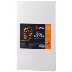 Фигура светодиодная "Дед Мороз" 20LED 220В IP44 ЭРА Б0041938