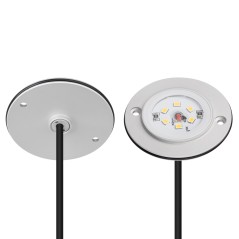 Светильник светодиодный ART-DECK-LAMP-R56-3W Warm3000 (SL 120 deg 24В) IP67 металл Arlight 045346