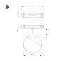 Светильник светодиодный MAG-VIBE-EMISFERO-HANG-R100-6W Warm3000 (WH 130 deg 48В) IP20 металл Arlight 044456 Светильник светодиодный MAG-VIBE-EMISFERO-HANG-R100-6W Warm3000 (WH 130 deg 48В) IP20 металл Arlight 044456