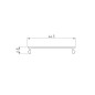 Экран SL-W45-2000 CLEAR 2м пластик Arlight 036975
