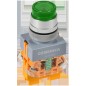 Кнопка D7-11DNZS d22мм 1з+1р с подсветкой и фиксацией зел. GENERICA BBT50-11DNZS-3-11-K06-G
