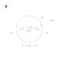 Светильник светодиодный SP-PICASO-M-TURN-L700-12W Day4000 (BK 100 deg 230В) IP20 металл Arlight 047344