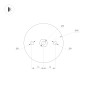 Светильник светодиодный SP-PICASO-M-TURN-L700-12W Day4000 (BK 100 deg 230В) IP20 металл Arlight 047344