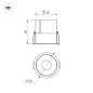 Светильник светодиодный MS-ATLAS-BUILT-R66-15W Warm3000 WH-WH 35 deg IP20 230В металл Arlight 037185 Светильник светодиодный MS-ATLAS-BUILT-R66-15W Warm3000 WH-WH 35 deg IP20 230В металл Arlight 037185