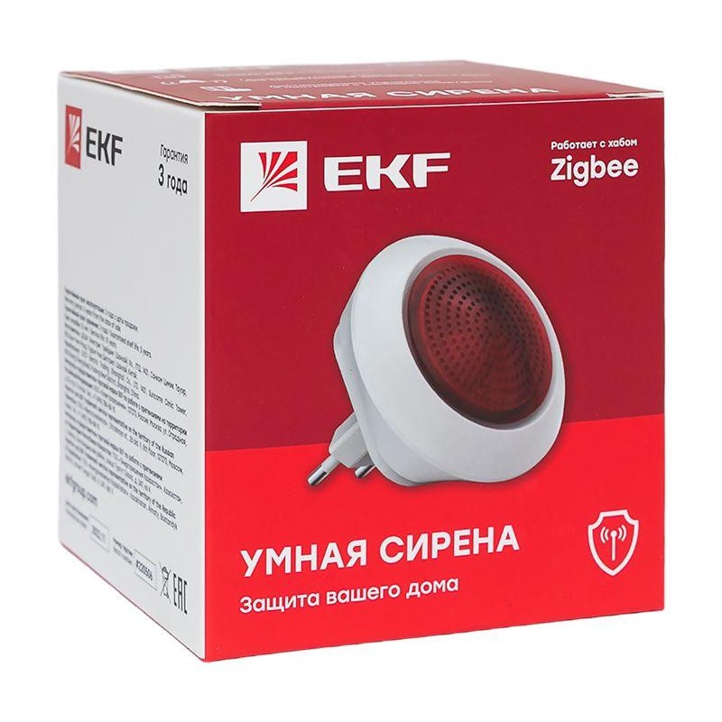 Сирена умная Zigbee Connect EKF is-sr-sb