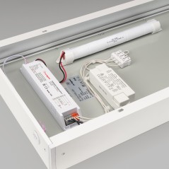 Панель IM-EMERGENCY-1.5H-S300x1200-45W White6000 (WH 120 deg 230В) (IP40 металл) Arlight 034937