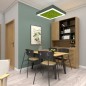 Светильник светодиодный RVE-LBX-MOSS-HOLE-BOX-1950-P 207Вт 4000К 1950х1950х100мм подвесной шир. рассеив.-80мм бел. RVElektro RVE Светильник светодиодный RVE-LBX-MOSS-HOLE-BOX-1950-P 207Вт 4000К 1950х1950х100мм подвесной шир. рассеив.-80мм бел. RVElektro RVE