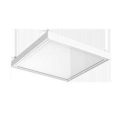 Светильник светодиодный C070/U CRI90 50Вт 4000К IP65 595х595х60 медицинский встраив. накладной рассеив. опал диммер DALI VARTON 