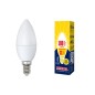 Лампа светодиодная LED-C37-11W/WW/E14/FR/NR Norma 11Вт матовая E14 (упак. картон) Volpe UL-00003812 Лампа светодиодная LED-C37-11W/WW/E14/FR/NR Norma 11Вт матовая E14 (упак. картон) Volpe UL-00003812