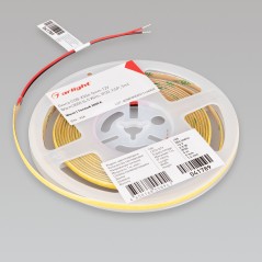 Лента светодиодная COB-X504-5mm 12В Warm3000 (6.5Вт/м IP20 CSP) (уп.5м) Arlight 041789