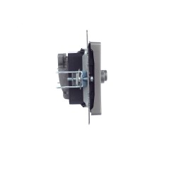 Розетка телевизионная TV/SAT 2-м Brite РТВ/РСп12-БрС механизм сталь IEK BR-AF20-O-K46