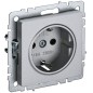 Розетка BRITE РС14-1-0-БрА 16А с заземл. защ. шторки механизм алюм. IEK BR-R14-16-K47 Розетка BRITE РС14-1-0-БрА 16А с заземл. защ. шторки механизм алюм. IEK BR-R14-16-K47