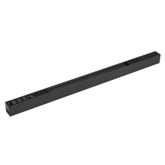 Заглушка SL-SLIM20-H20 BLACK с отверстием пластик (комплект) Arlight 047637