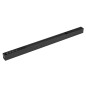 Заглушка SL-SLIM20-H20 BLACK с отверстием пластик (комплект) Arlight 047637