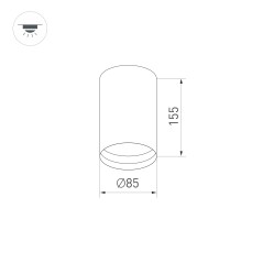 Блок аварийного питания ARJ-EMG-8W-INT (60-180В 1.5H LiFePO4) IP20 металл Arlight 047605
