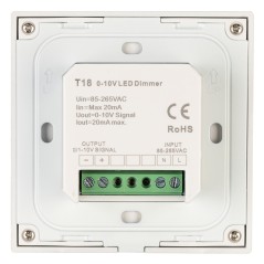Панель SMART-P35-DIM-IN White (230В 0-10В Sens 2.4G) (IP20 пластик) Arlight 027112