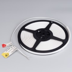 Лента светодиодная герметичная MOONLIGHT-TOP-X544-10x5mm 24В Warm2700 (10Вт/м IP65 wire x1) вывод кабеля прямой (уп.5м) Arlight 