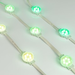 Модуль управляемый SPI-F6-D40 24V RGB-RAM-Auto (1.25Вт IP68 120 deg) (пластик ) Arlight 036828
