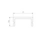 Экран SL-W17-10000 OPAL пластик (уп.10м) Arlight 044639