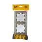 Рамка 2-м IP44 BRITE РУ-2-БрШ-44 шампань IEK BR-M22-44-K37