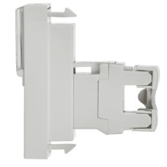 Розетка компьютерная 1-м 1мод. Праймер RJ45 кат.5E UTP механизм IEK CKK-40D-RI1-K01