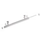 Светильник светодиодный L-contour 550/7.8/Д/Amber/03/A1-B2/24DC IP66 DMX512 LEDEL CN78-1A-331-10823